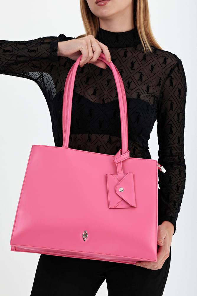 Aron Atelier Fuchsia Shoulder Bag