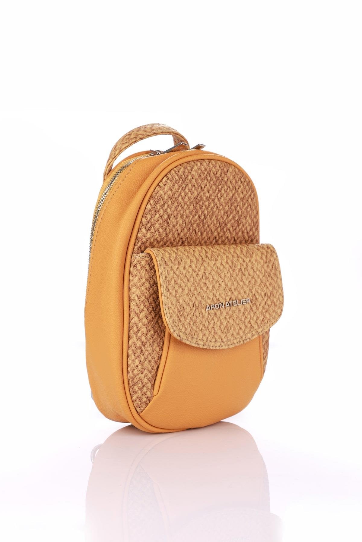 Aron Atelier Mustard Backpack