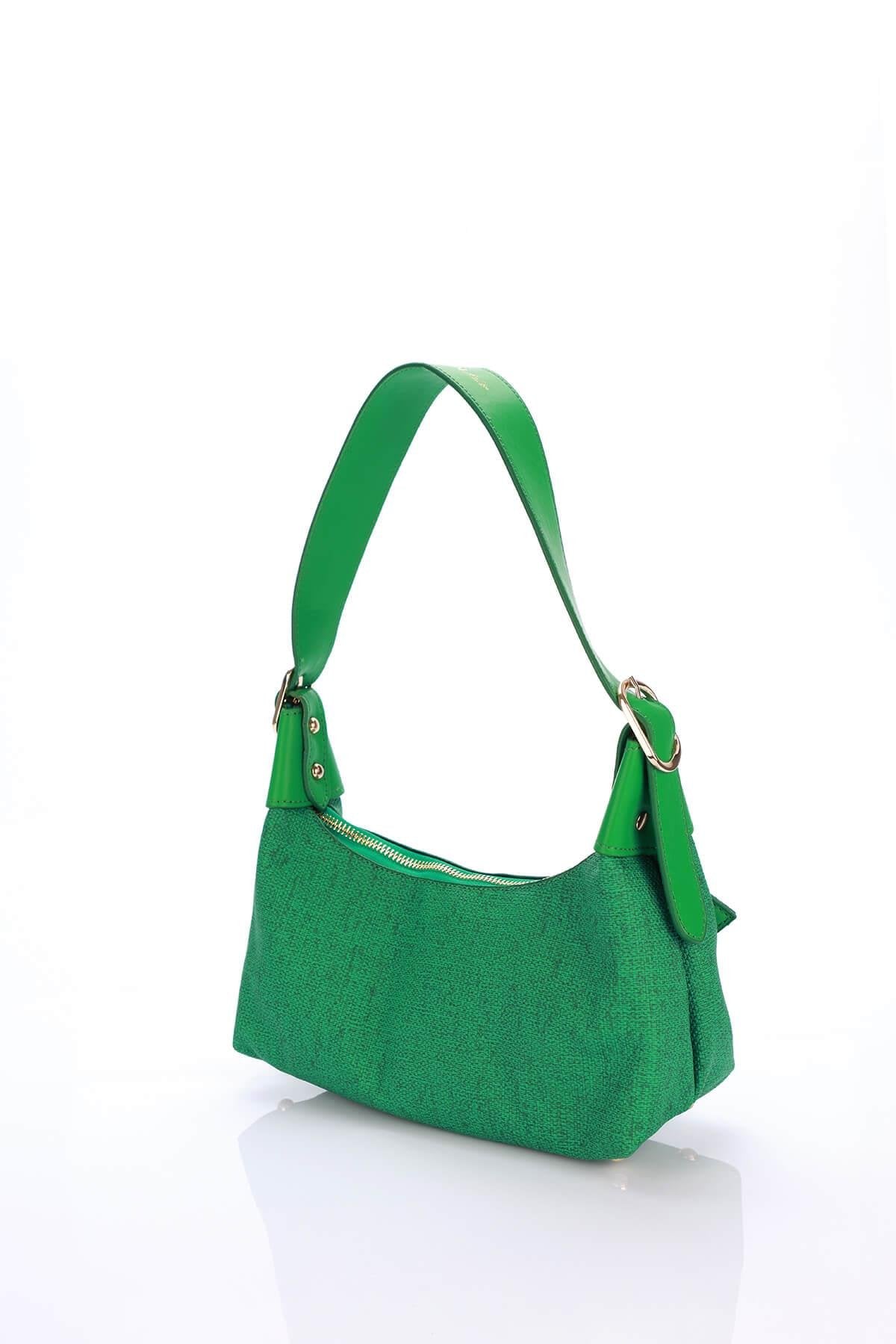 Aron Atelier Green Shoulder Bag