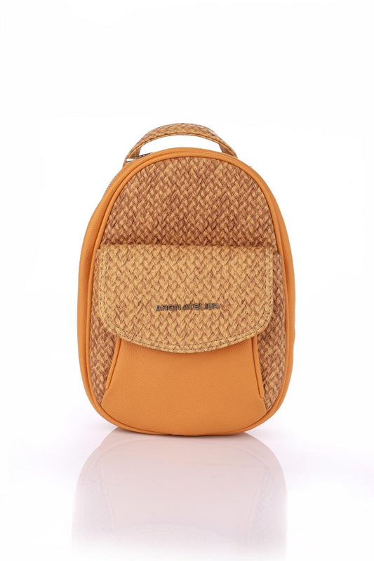 Aron Atelier Mustard Backpack