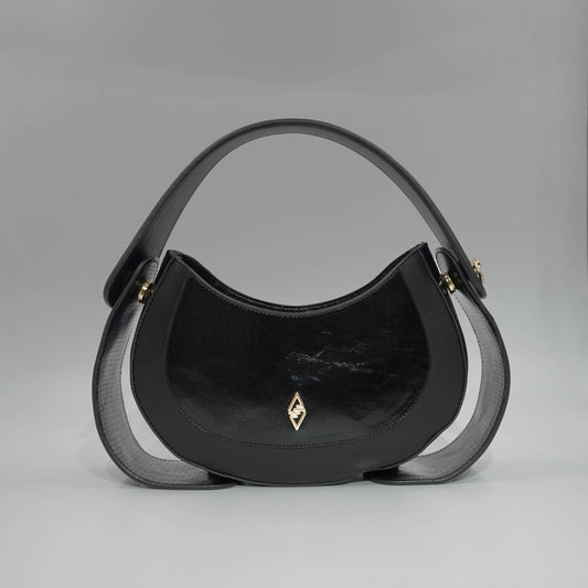 Aron Atelier Black Special Design Shoulder Bag