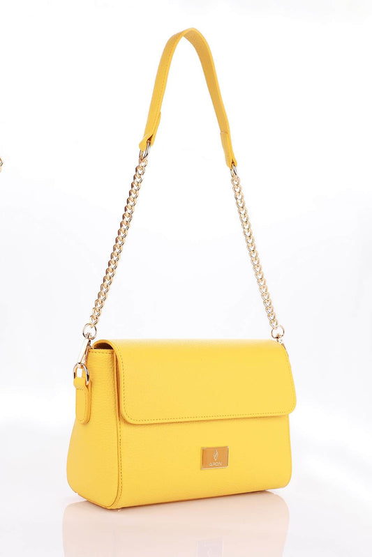 Aron Atelier Yellow Shoulder Bag